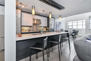 arrow lofts 708 kitchen