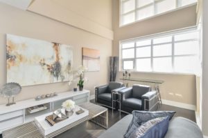 arrow lofts 710 living room