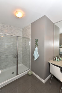Photo of a glass shower bathroom at Foxfield Way