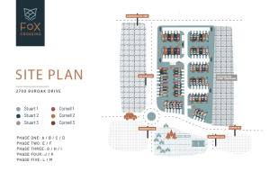 Site Map of Fox Crossing