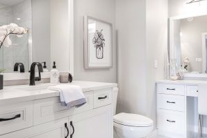 White bathroom